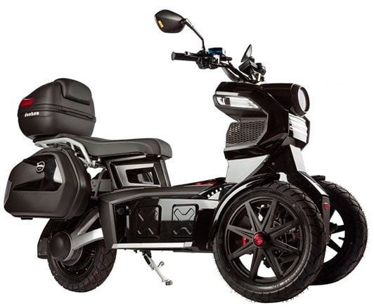 Электроскутер Doohan iTank Pro 2000W Black Электроскутер Doohan iTank Pro 2000W Black